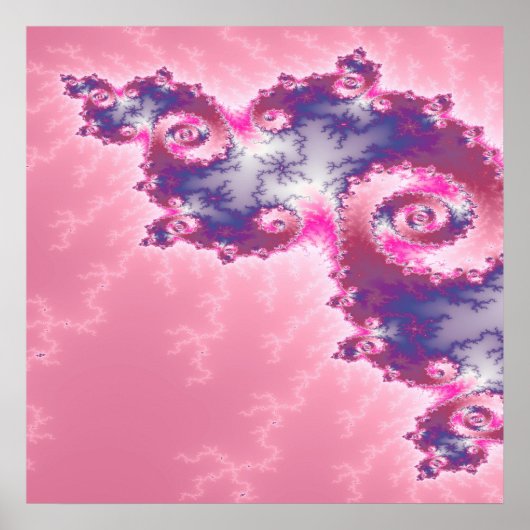 Gratuitachtig Fractal #2 Poster (Voorkant)