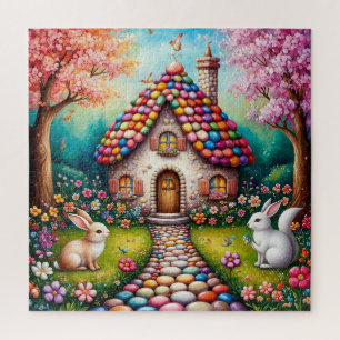 Gratwijk Cottage Met Konijnen Legpuzzel