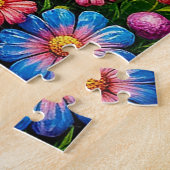 Gratwijk Cottage Met Levendig Bloemenkruid Legpuzzel (Zijkant)