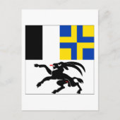 Graubuenden Flag Briefkaart (Voorkant)