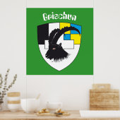 Graubünden Grigioni Grischun Poster (Keuken)