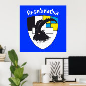 Graubünden Grigioni Grischun Poster (Thuiskantoor)