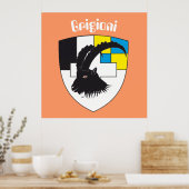 Graubünden Grigioni Grischun Poster (Keuken)