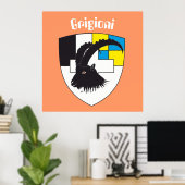 Graubünden Grigioni Grischun Poster (Thuiskantoor)
