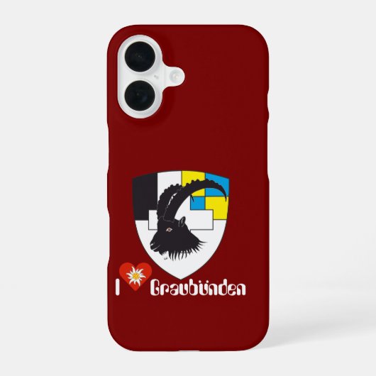 Graubünden Grischun Grigioni iPhone Hüllen iPhone 16 Hoesje (Achterkant)
