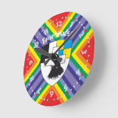 Graubünden Grischun Grigioni Schweiz Svizra Uhr Ronde Klok (Hoek)