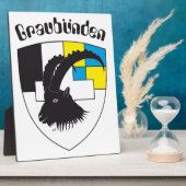 Graubünden Schweiz Fotoplatte Fotoplaat (Zijkant)