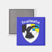 Graubünden Schweiz Magnet (Voorkant / Achterkant)
