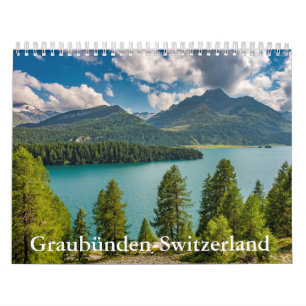 Graubünden-Zwitserland kalender