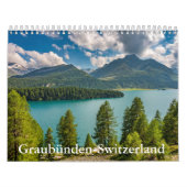 Graubünden-Zwitserland kalender (Hoes)