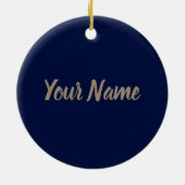 Graubünden Zwitserland retro skier  Keramisch Ornament (Achterkant)