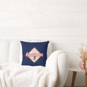 Graubünden Zwitserland retro skier  Kussen