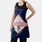 Graubünden Zwitserland retro skier  Schort (Insitu)