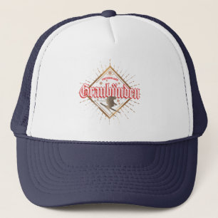 Graubünden Zwitserland retro skier  Trucker Pet