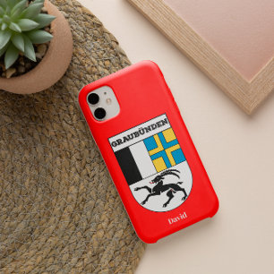 Graubünden, Zwitserland   Zwitserse kantons Case-Mate iPhone Case