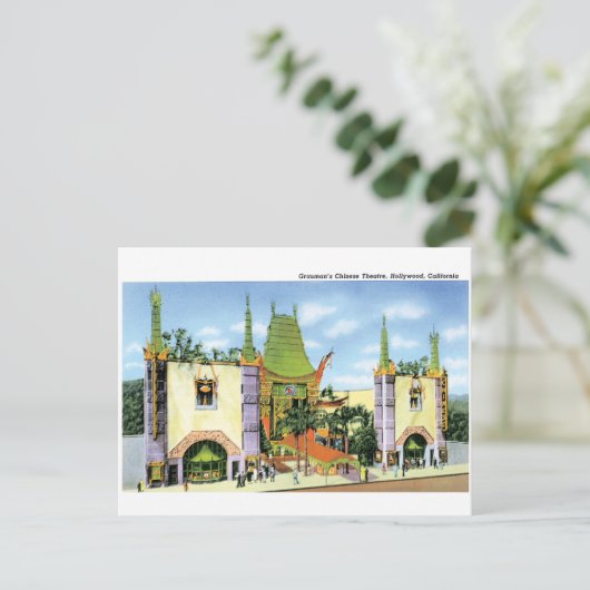 Graumans Chinees theater Briefkaart (Staand voorkant)