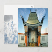 Grauman's Chinese theater Briefkaart (Voorkant / Achterkant)
