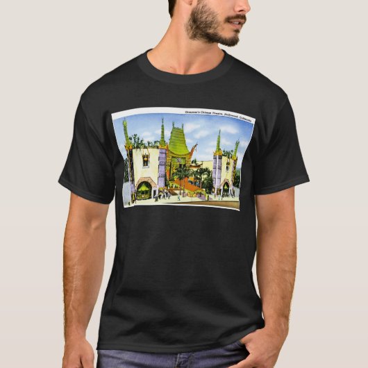 Grauman's Chinese theater, Hollywood T-shirt (Voorkant)