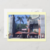 Graumans Chinese Theatre, Hollywood Vintage Briefkaart (Voorkant / Achterkant)