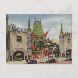 Grauman's Theatre Wedding Escort Kaart Briefkaart