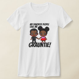 Grauntie Schattige Jongen & Meisje T-shirt