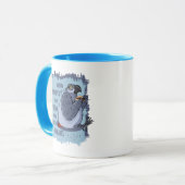 Graupapagei Therapeut - Lustige Geschenk Tasse Mok (Voorkant links)