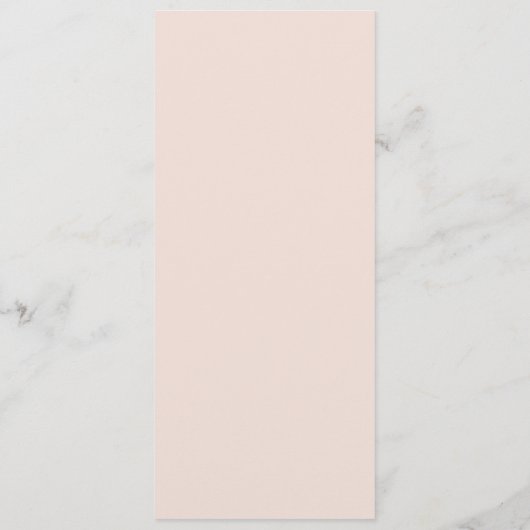 Grauwe bloemen roze achtergrond menu (Achterkant)