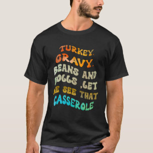 Grauwe bonen en rolletjes in Turkije laten mij die T-shirt