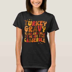 Grauwe bonen en rolletjes in Turkije laten mij die T-shirt