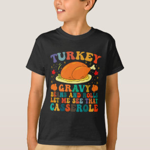 Grauwe bonen en rolletjes in Turkije laten mij die T-shirt