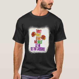 Grauwe bonen en rolletjes in Turkije laten mij die T-shirt
