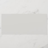 Grauwe en Paarse bruiloft tijdlijn Welkomstpagina  Programmakaart (Achterkant)