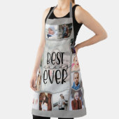 Grauwe foto-collage vaders dag Pap cadeau Apron Schort (Insitu)