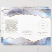 Grauwe grijze brochure (Voorkant / Achterkant)