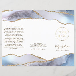 Grauwe grijze brochure