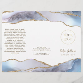 Grauwe grijze brochure