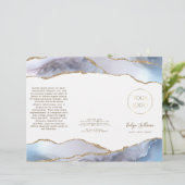 Grauwe grijze brochure (Staand voorkant)