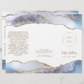 Grauwe grijze brochure (Voorkant / Achterkant)