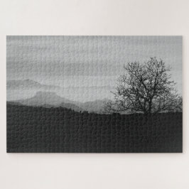 Grauwe heuvels legpuzzel