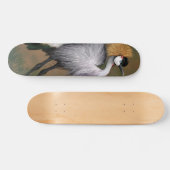 Grauwe kraanskateboard persoonlijk skateboard (Horizontaal)