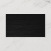 Grauwe rode klauw consultant Visitekaartje met hou (Achterkant)