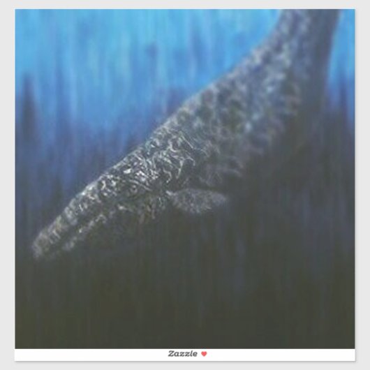 Grauwe schilderij sticker (Vel)