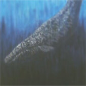 Grauwe schilderij sticker (Voorkant)