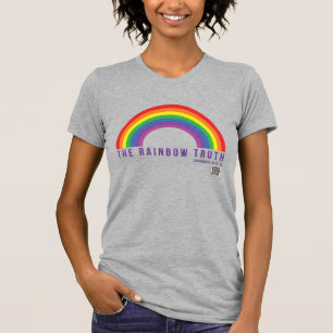 Grauwe T-Shirt-regenboogwaarheid voor vrouwen T-shirt