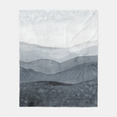 Grauwe vallei fleece deken (Voorkant)