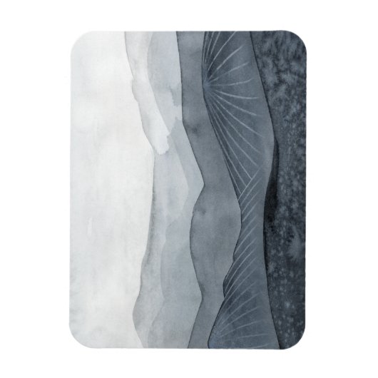 Grauwe vallei magneet (Verticaal)