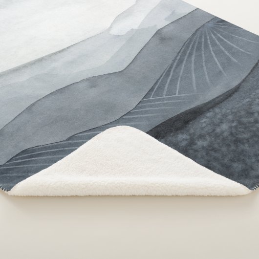 Grauwe vallei sherpa deken (3/4)