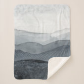 Grauwe vallei sherpa deken (Voorkant)