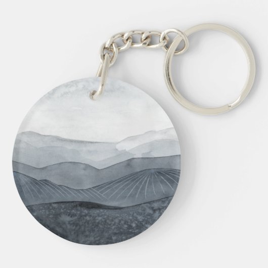 Grauwe vallei sleutelhanger (Achterkant)