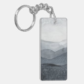 Grauwe vallei sleutelhanger (Voorkant Links)